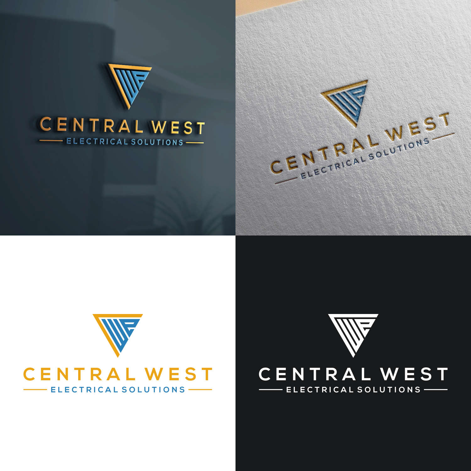 Logo Design by semogaawet 2 for Central West Electrical Solutions | Design #19800913