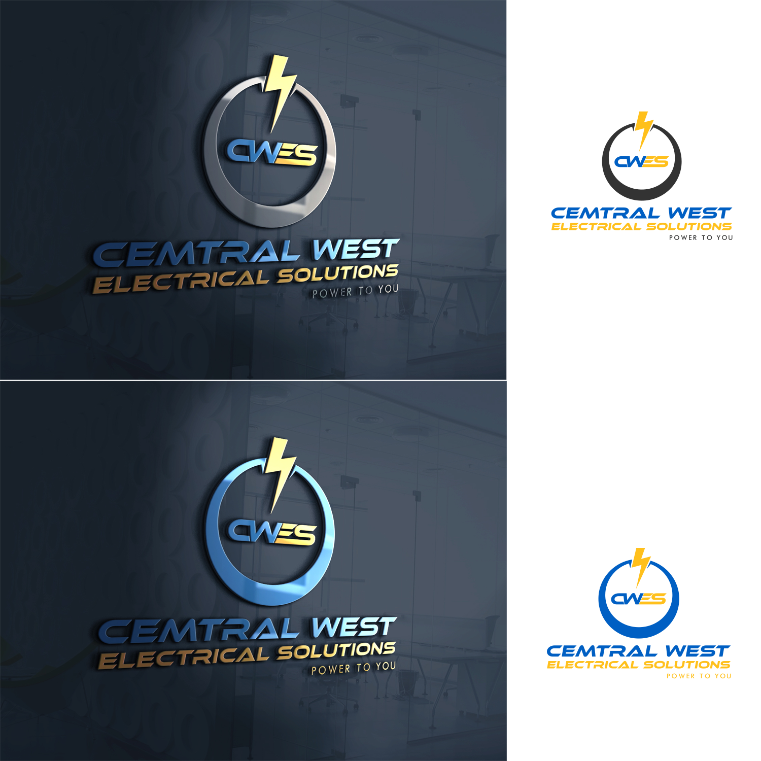 Logo Design by gfxtigers for Central West Electrical Solutions | Design #20001058