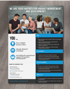 Flyer Design by alex989 for Volker Renneberg | Design: #19713484