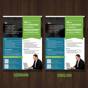 Flyer for Consulting Services (PM+Dev-Lead) | Flyer Design by aspiremedia