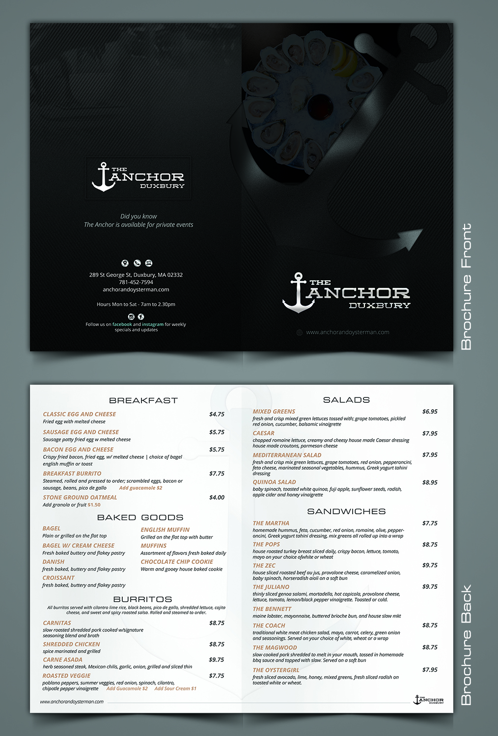 Menu Design by SAI DESIGNS for this project | Design #19726558