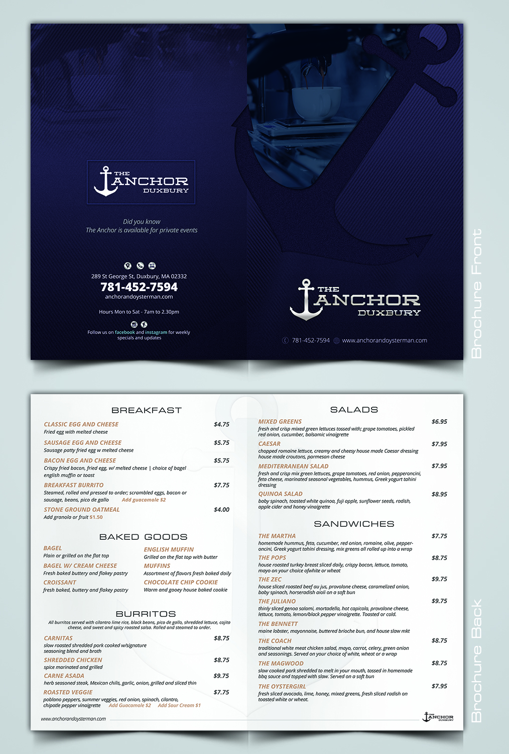 Menu Design by SAI DESIGNS for this project | Design #19761395