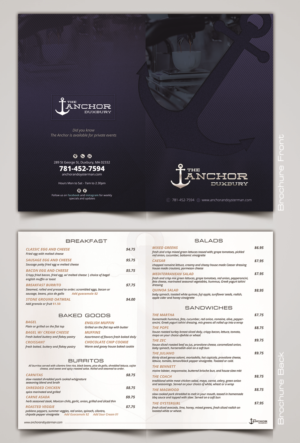 Menu Design by SAI DESIGNS for this project | Design: #19761395