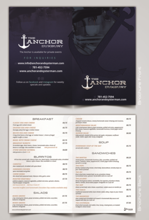 Menu Design by SAI DESIGNS for this project | Design: #19912875
