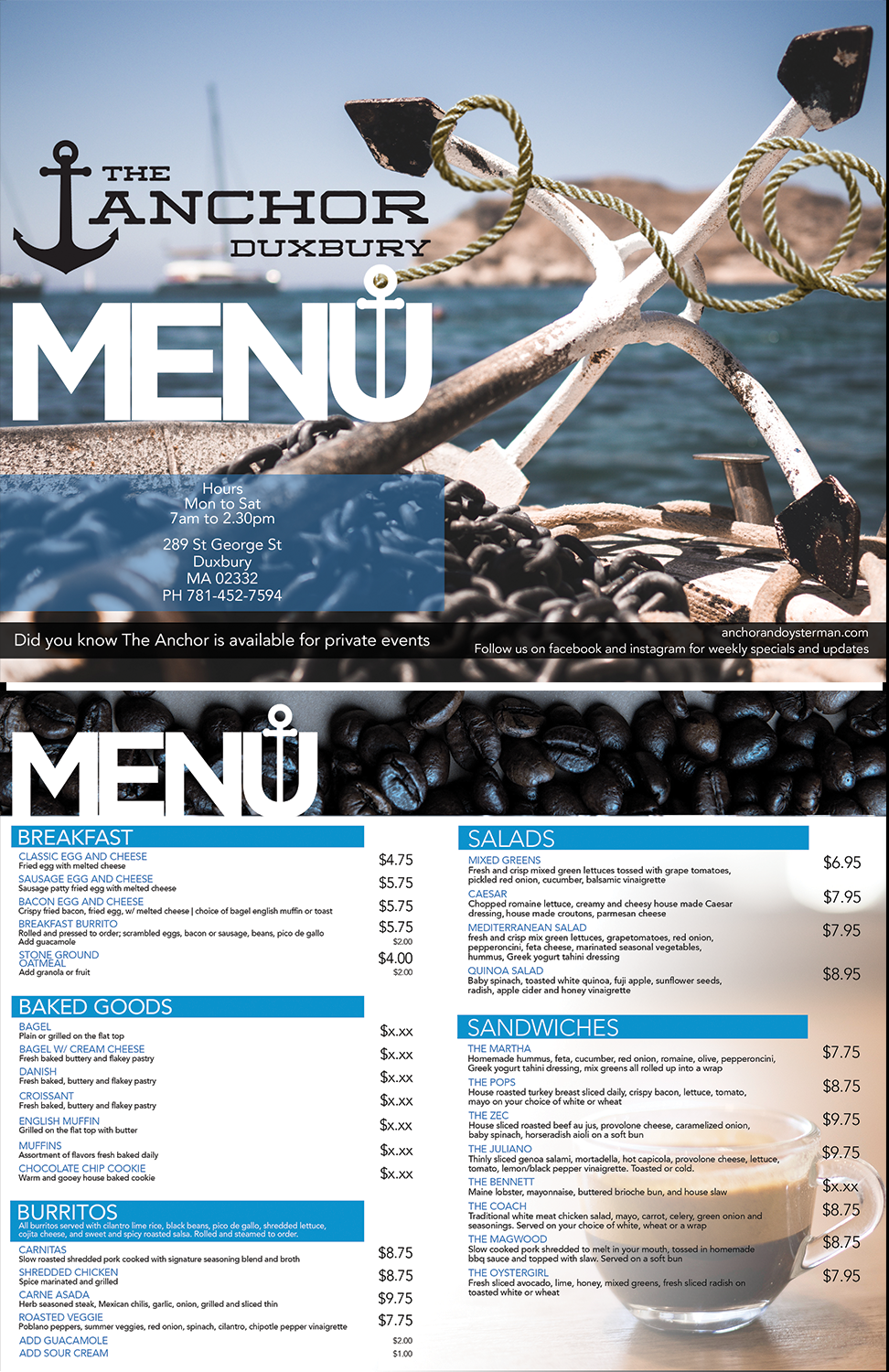 Menu Design by egr__ for this project | Design #19730022