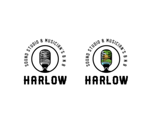 Harlow Sound Studio & Musician's B n B | Logo Design by VGB