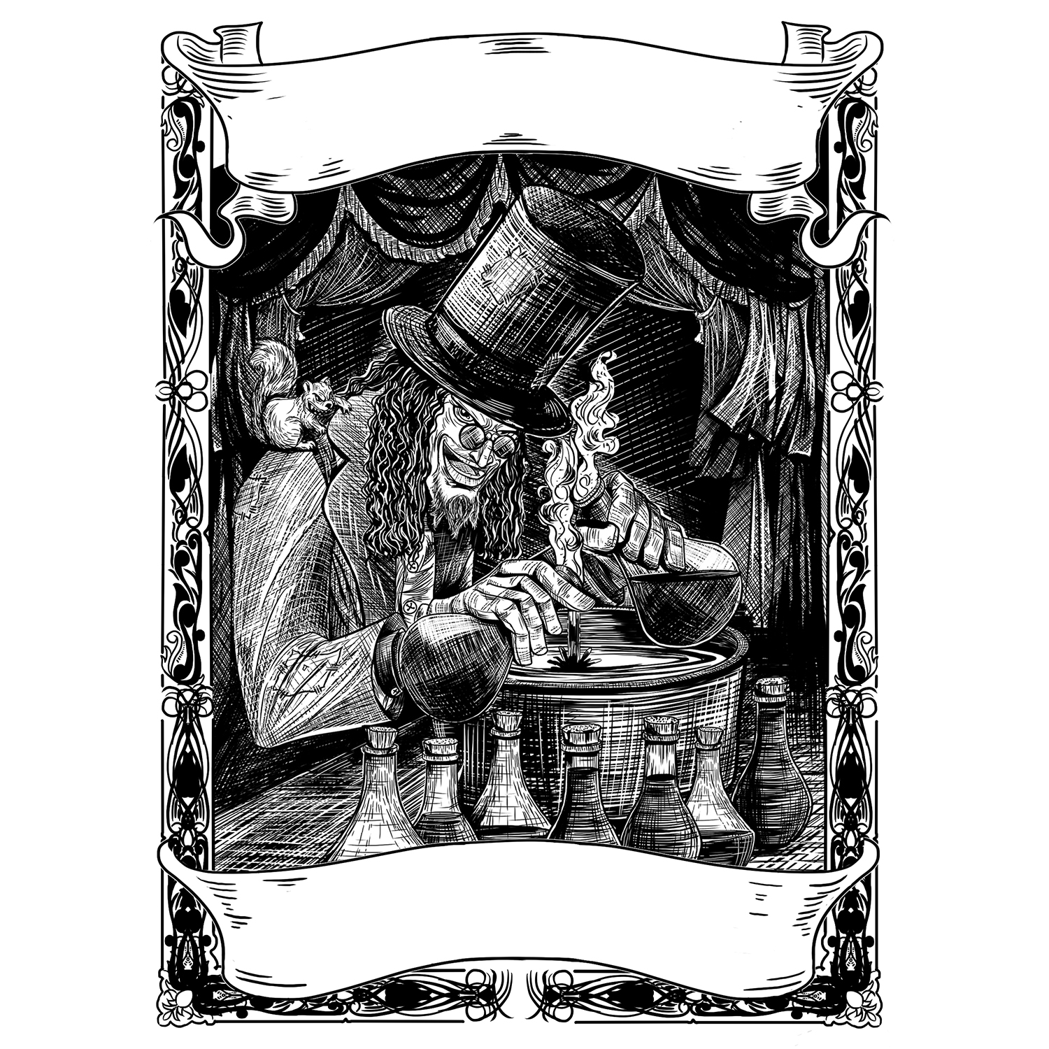 Illustration Design by Beck Marutano for Riddlesbrood Corporation | Design #19806845