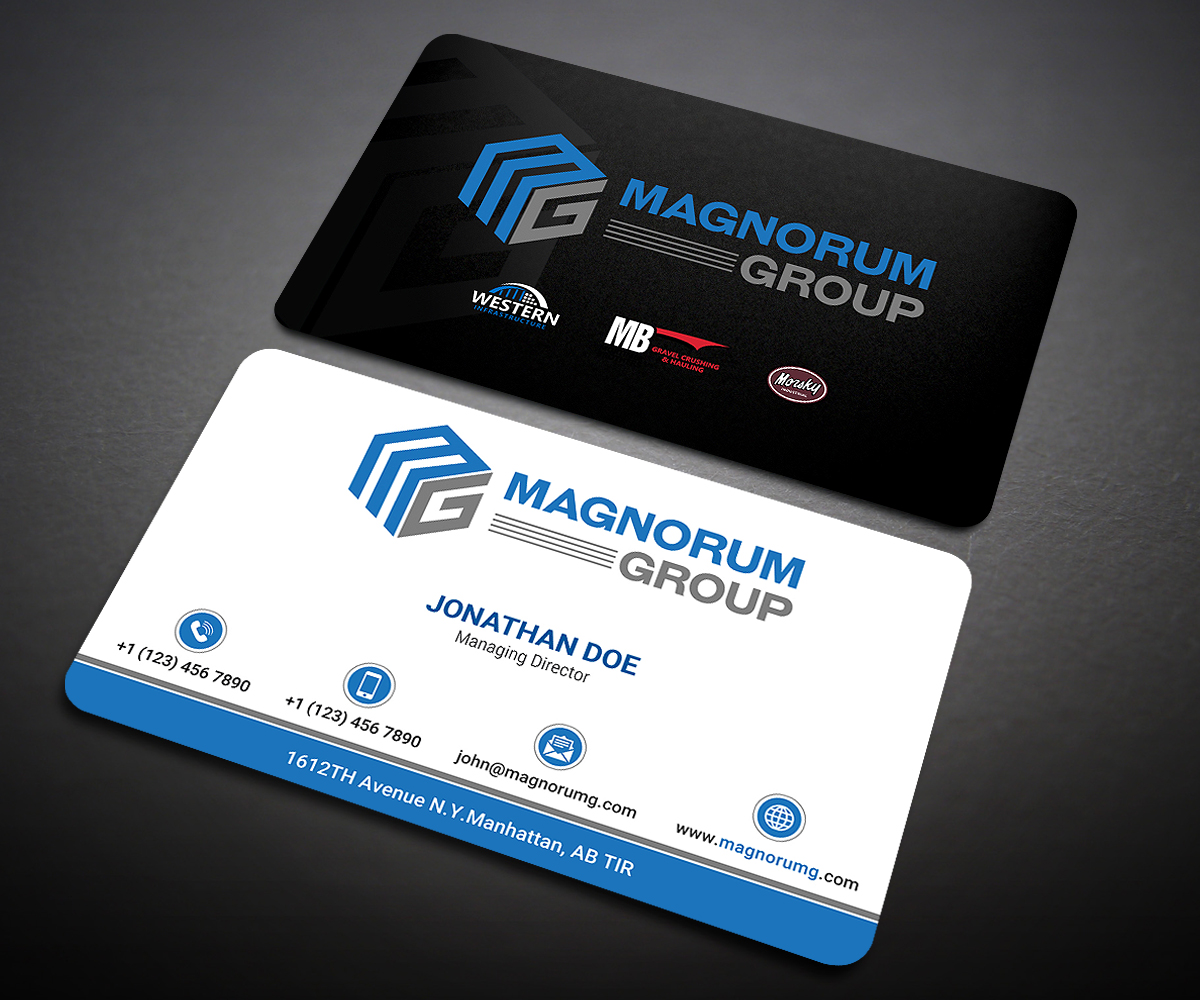 Business Card Design by Designers Hub for Morsky Group | Design #19728316