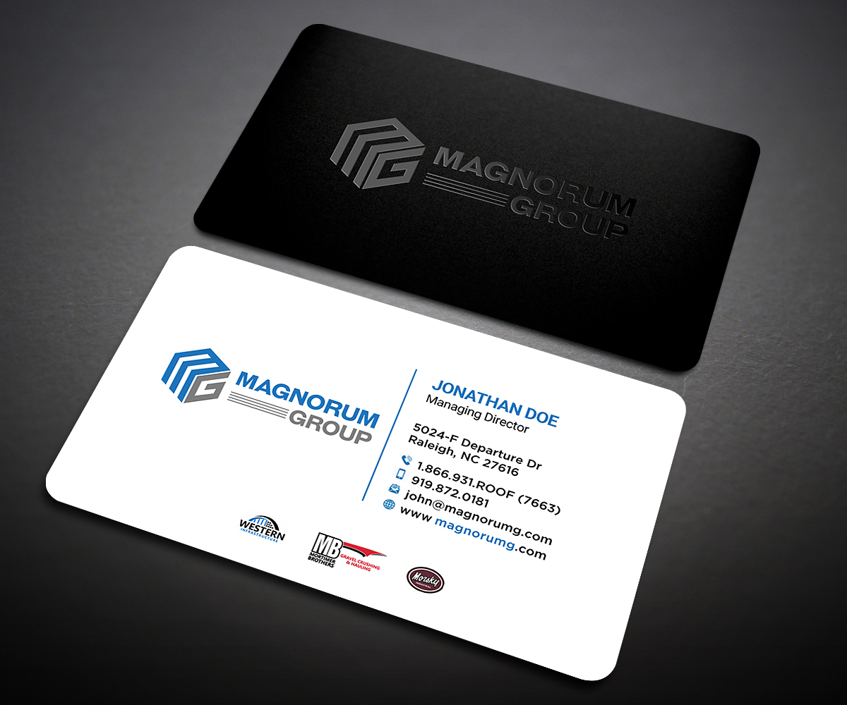 Business Card Design by Designers Hub for Morsky Group | Design #19728520