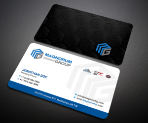 Magnorum Business Card - Construction Management  | Visitenkarten-Design von Designers Hub