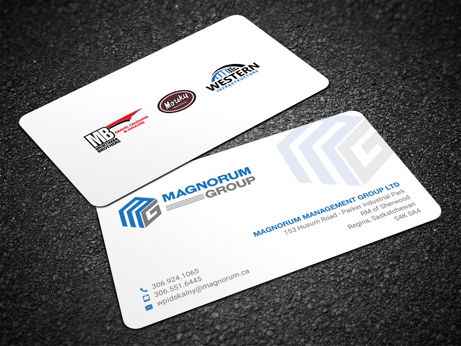 Business Card Design by Sandaruwan for Morsky Group | Design #19719172
