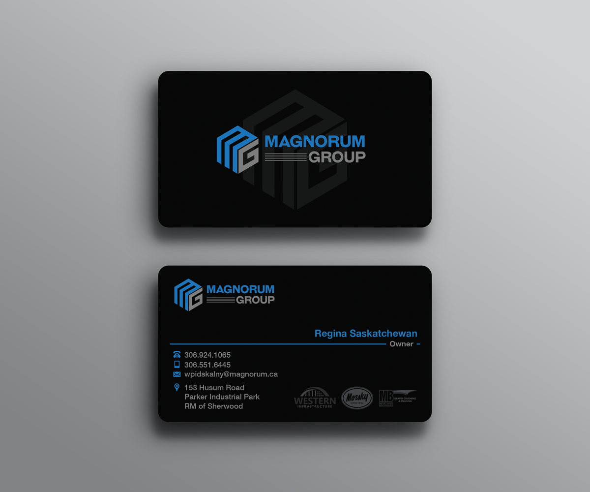 Business Card Design by Ethien for Morsky Group | Design #19721641