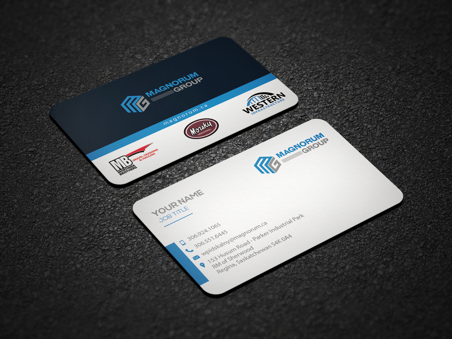 Business Card Design by Riz' for Morsky Group | Design #19723002
