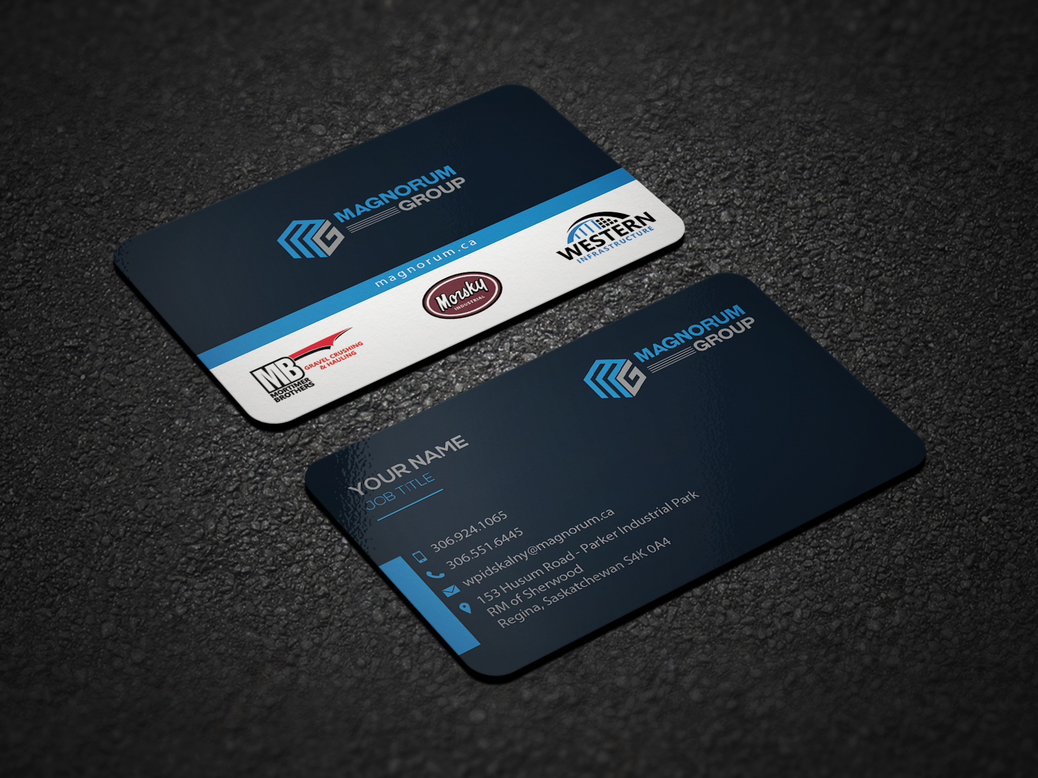 Business Card Design by Riz' for Morsky Group | Design #19723004