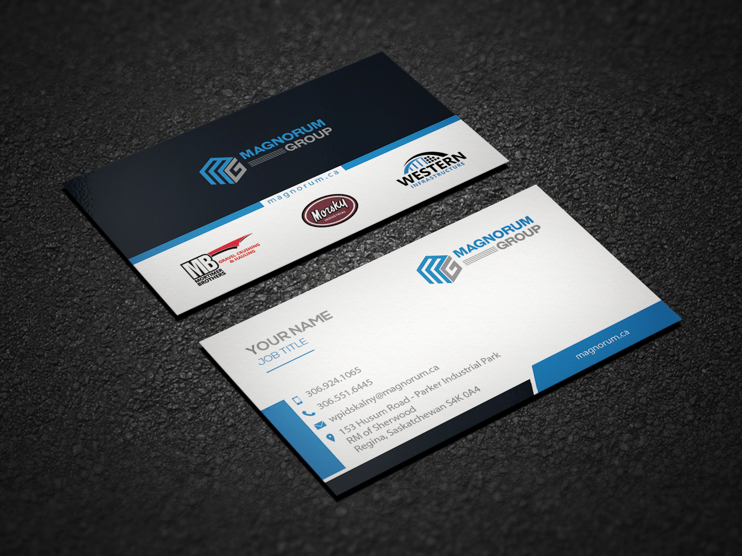 Business Card Design by Riz' for Morsky Group | Design #19723223