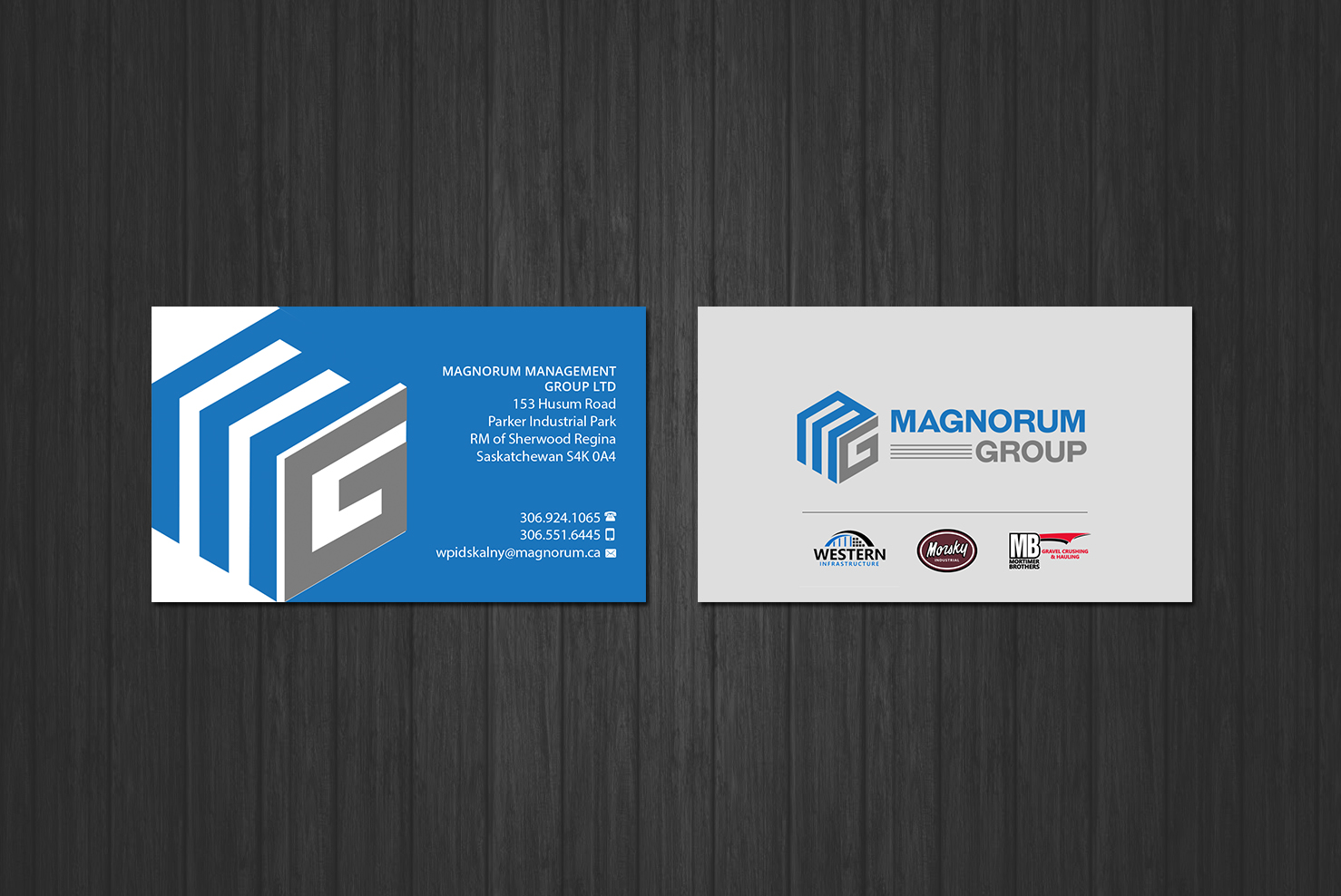 Visitenkarten-Design von Creations Box 2015 für Morsky Group | Design #19735809