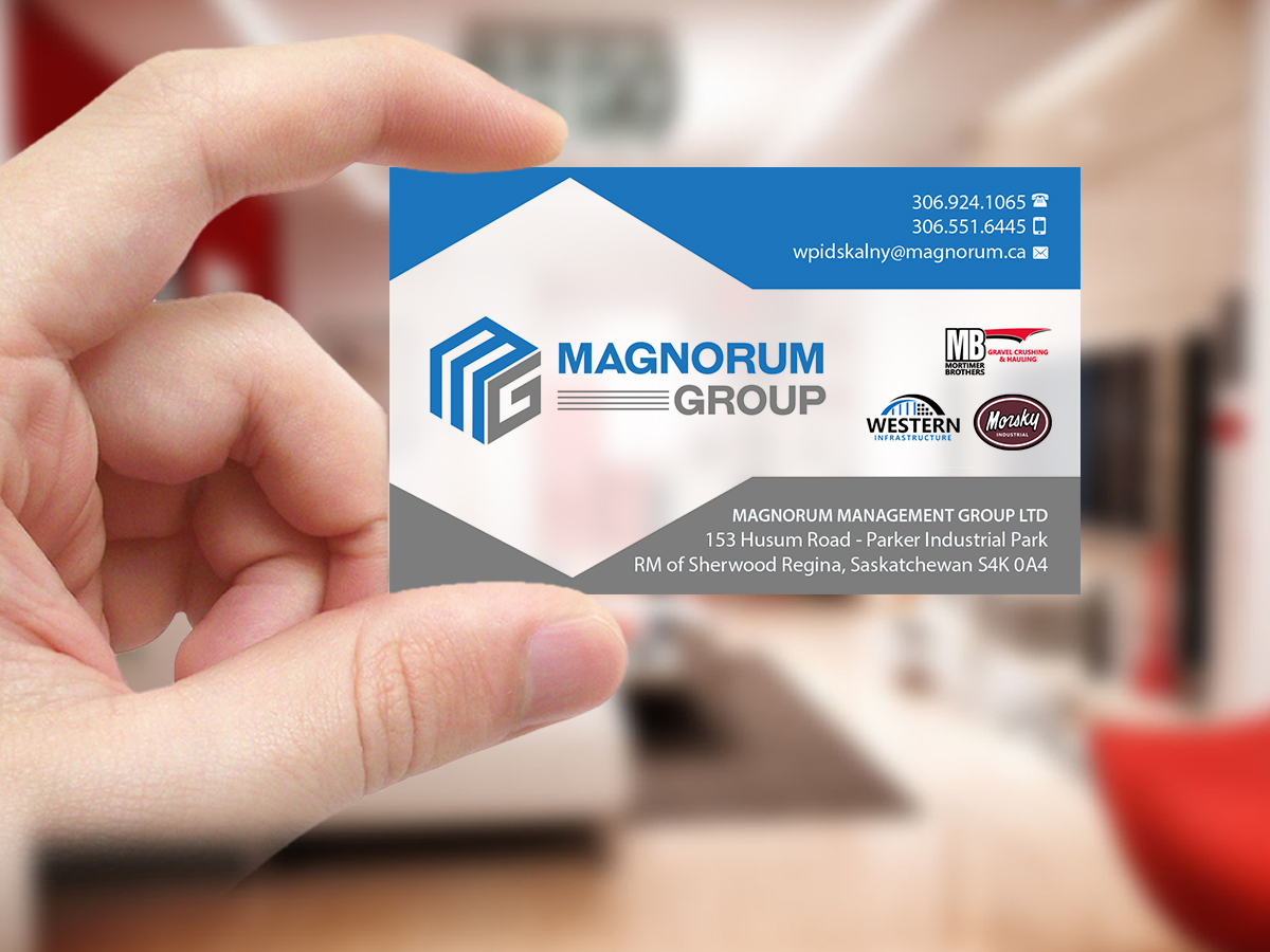 Visitenkarten-Design von Creations Box 2015 für Morsky Group | Design #19735818