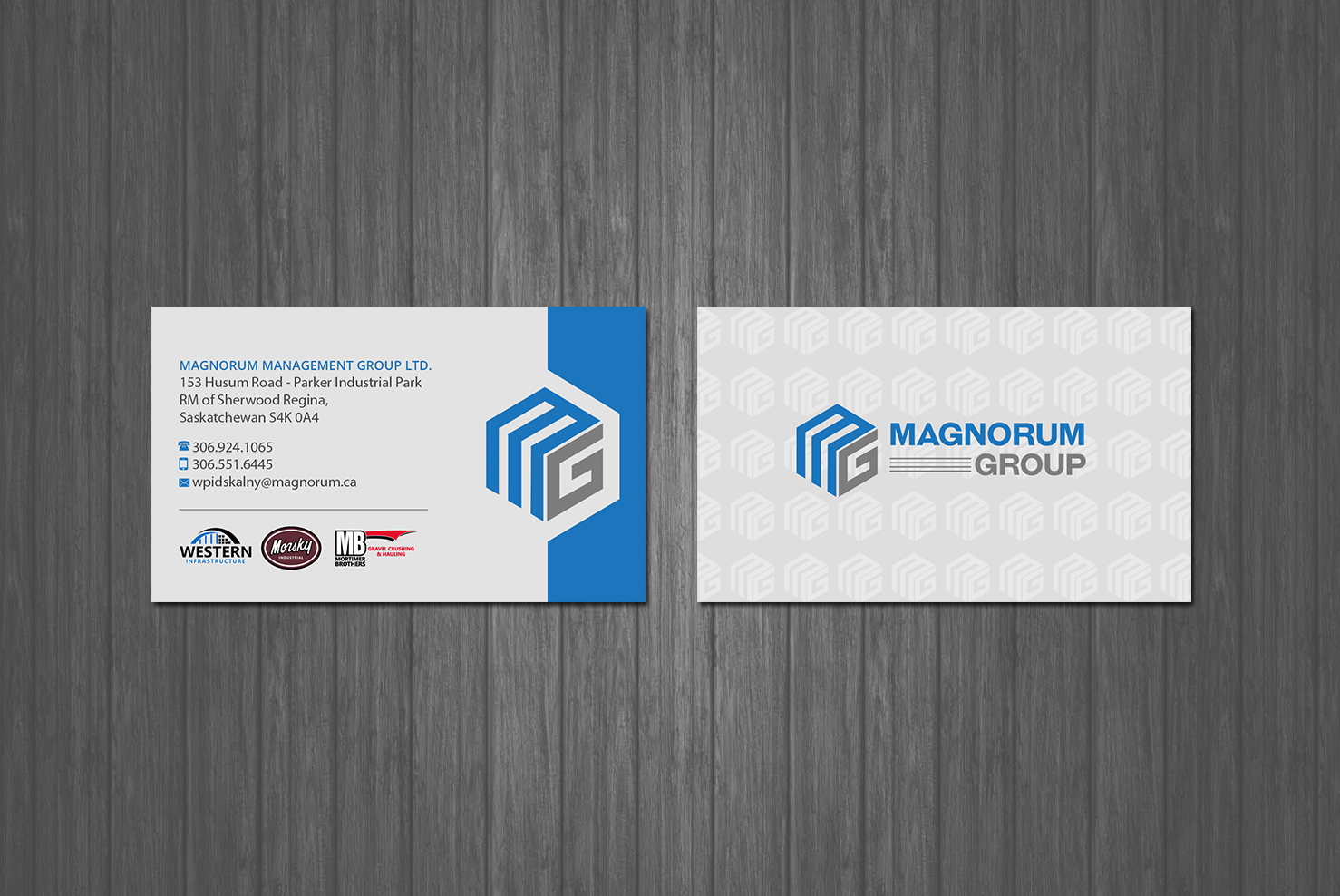 Diseño de Tarjeta de Presentación por Creations Box 2015 para Morsky Group | Diseño #19735820