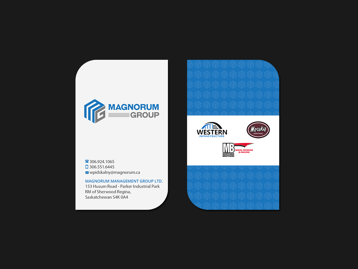 Diseño de Tarjeta de Presentación por Creations Box 2015 para Morsky Group | Diseño #19735836