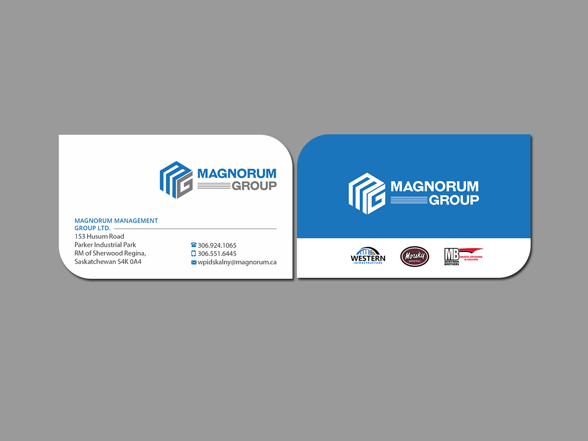 Diseño de Tarjeta de Presentación por Creations Box 2015 para Morsky Group | Diseño #19735844