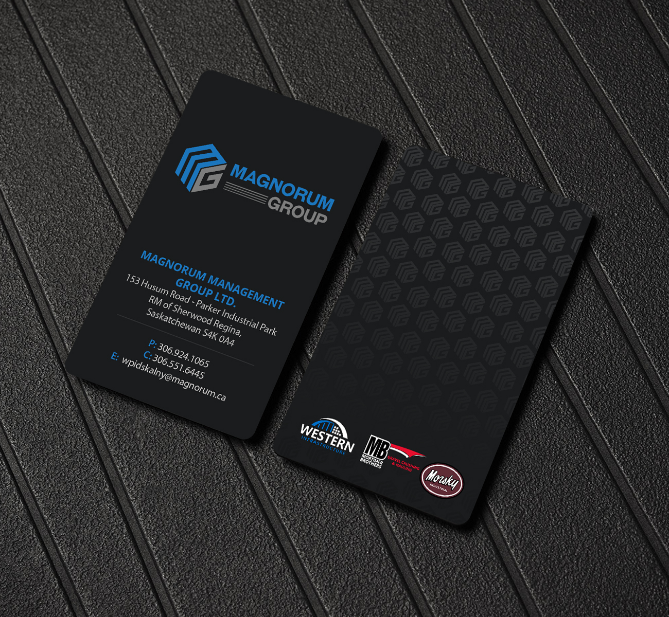 Diseño de Tarjeta de Presentación por Creations Box 2015 para Morsky Group | Diseño #19735847