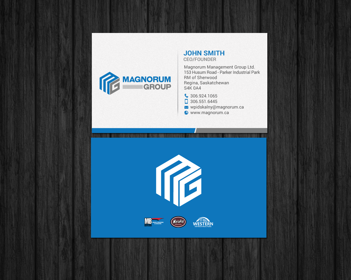 Business Card Design by chandrayaan.creative for Morsky Group | Design #19723571