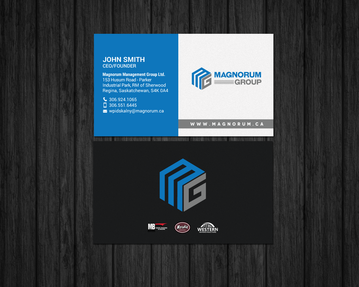 Visitenkarten-Design von chandrayaan.creative für Morsky Group | Design #19727167