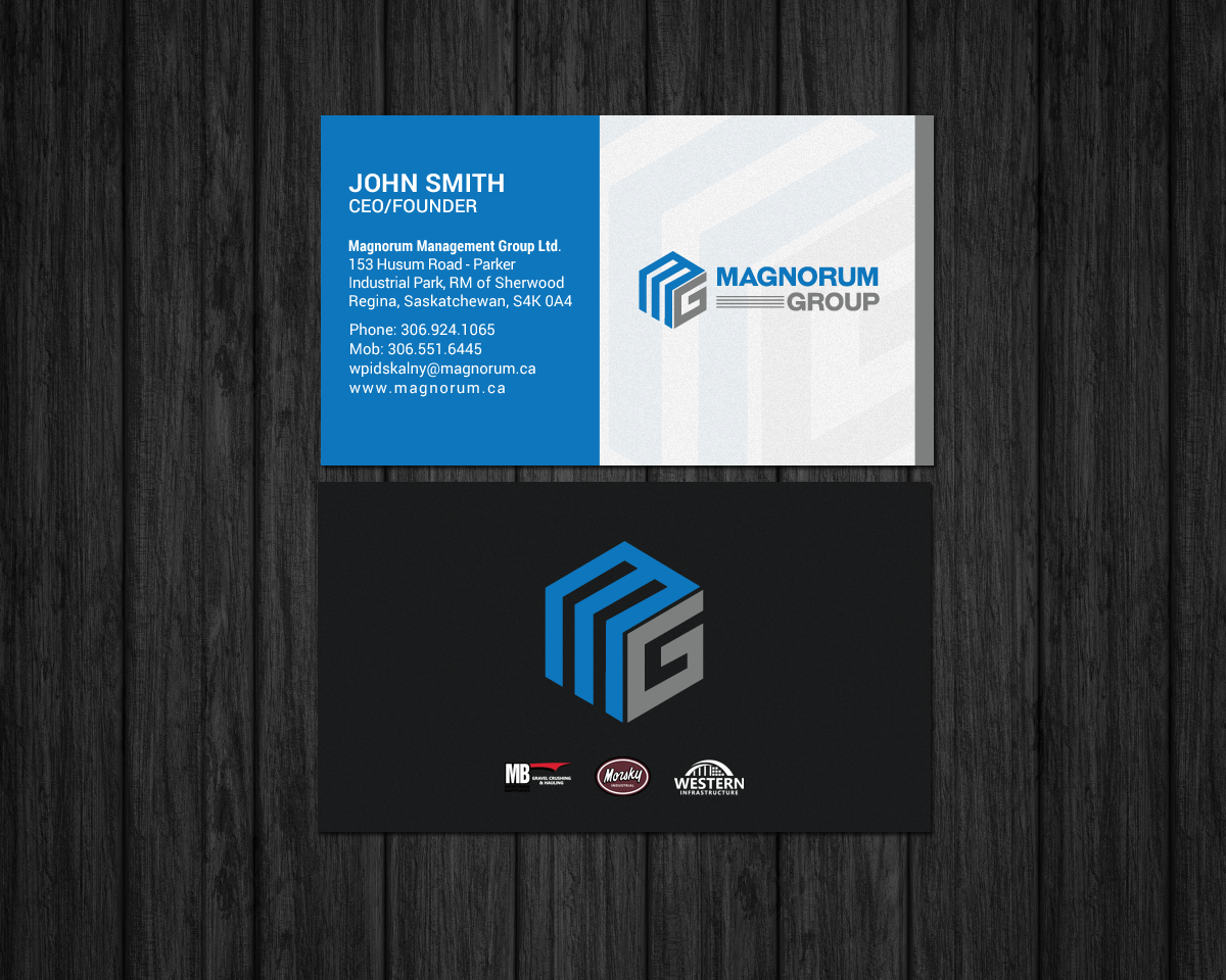 Visitenkarten-Design von chandrayaan.creative für Morsky Group | Design #19727170