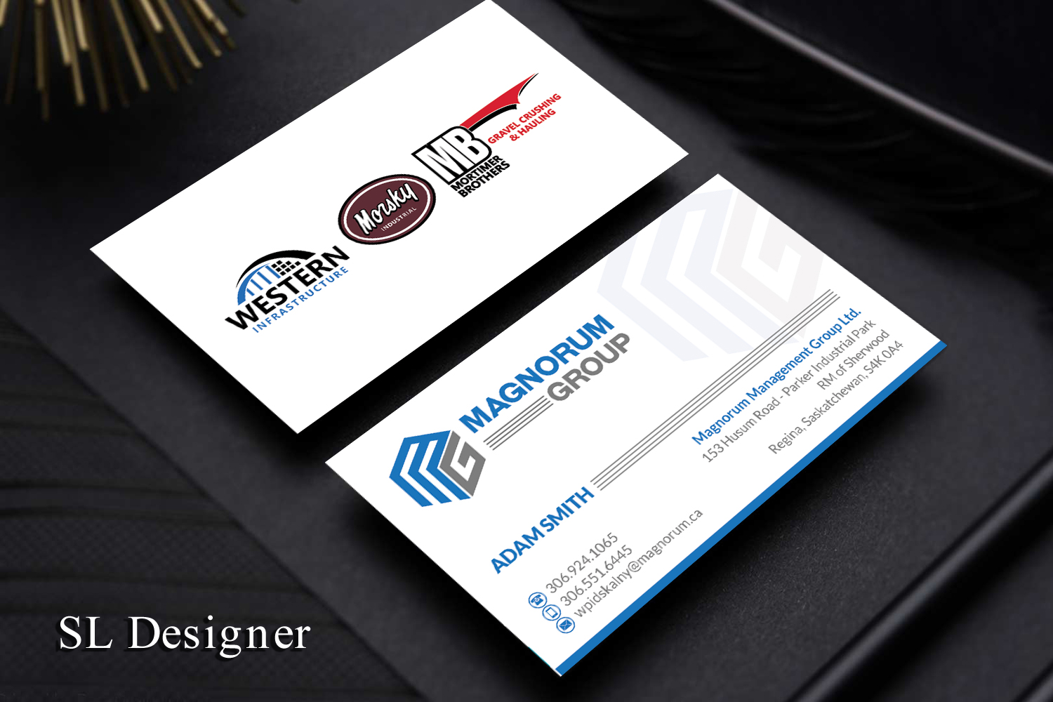Business Card Design by SL Designer for Morsky Group | Design #19710815