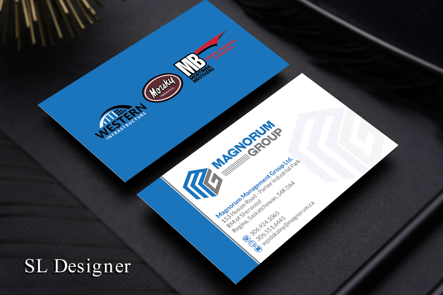 Business Card Design by SL Designer for Morsky Group | Design #19710816