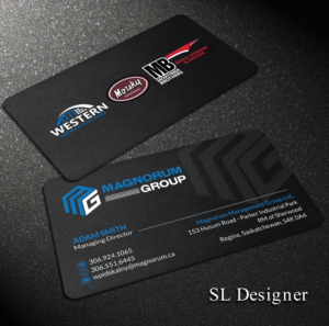 Magnorum Business Card - Construction Management  | Visitenkarten-Design von SL Designer