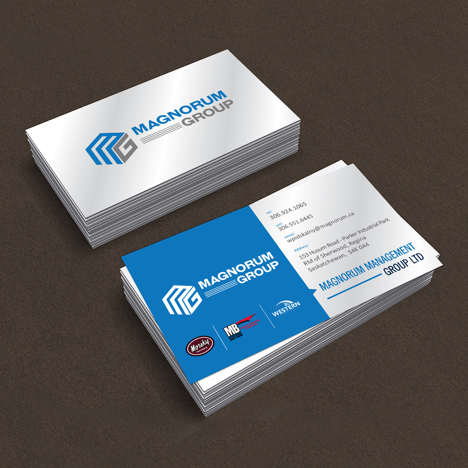 Business Card Design by Creative Jiniya for Morsky Group | Design #19709257
