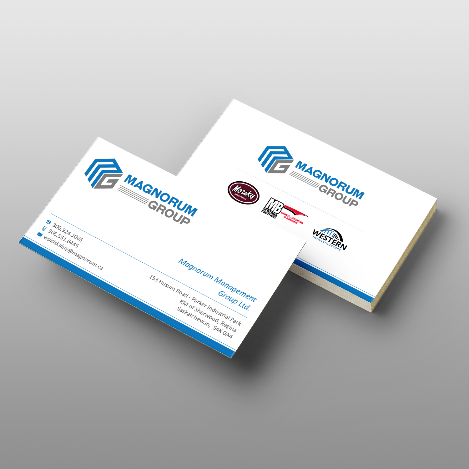 Business Card Design by Creative Jiniya for Morsky Group | Design #19709258