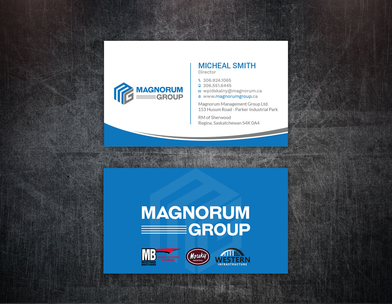 Business Card Design by Tripti Ranjan Gain for Morsky Group | Design #19715847
