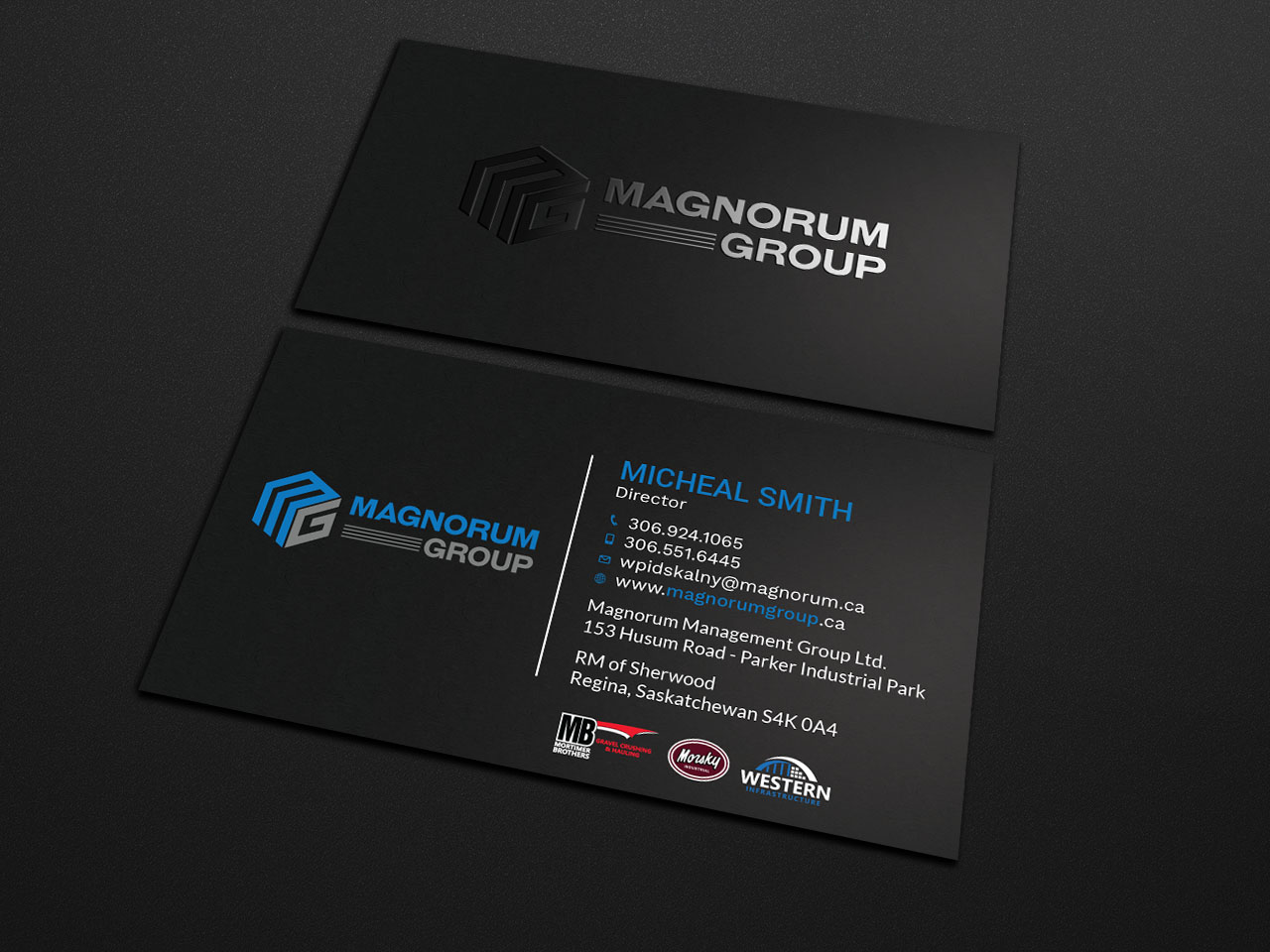 Business Card Design by Tripti Ranjan Gain for Morsky Group | Design #19715851