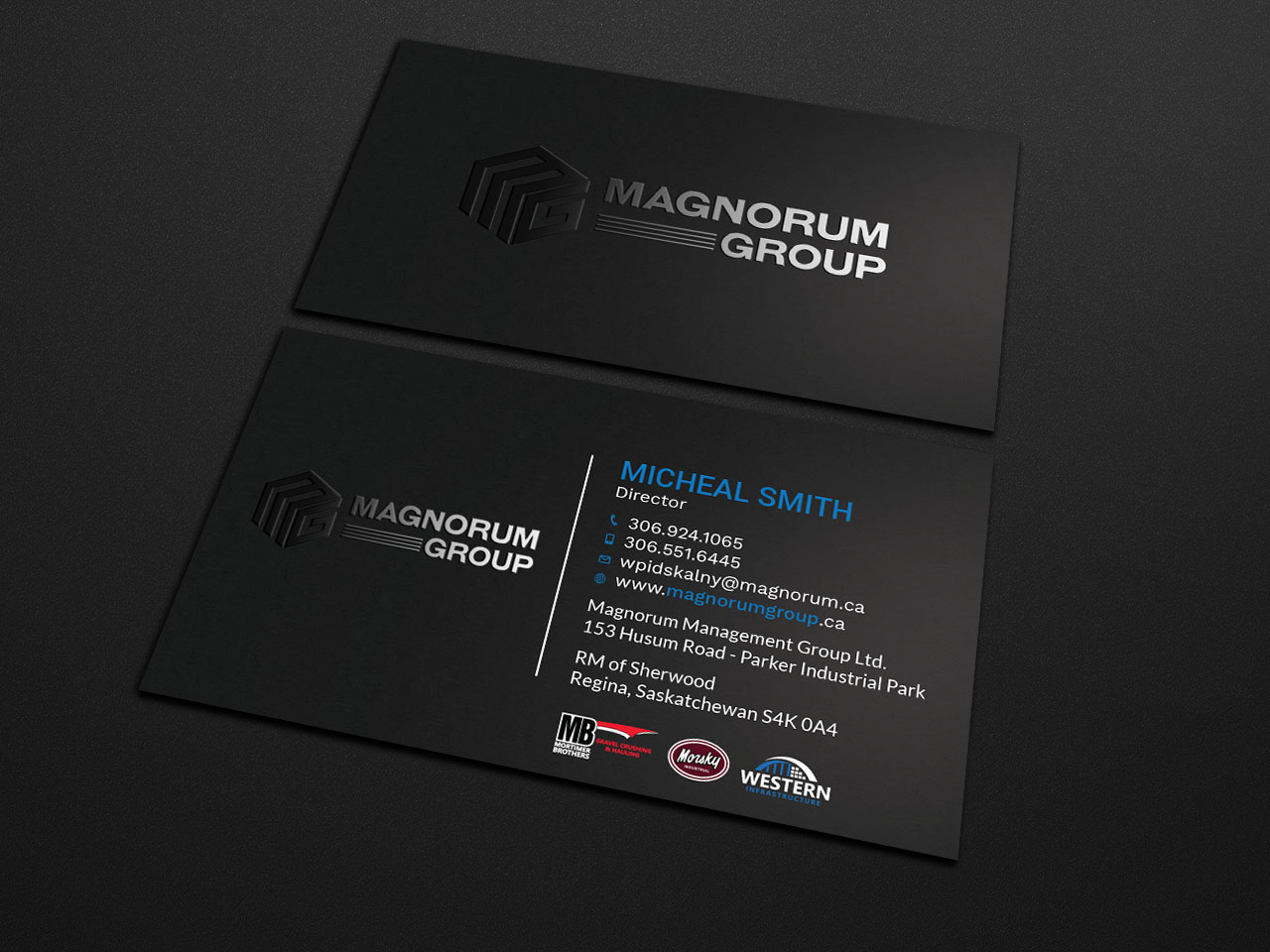 Business Card Design by Tripti Ranjan Gain for Morsky Group | Design #19715854