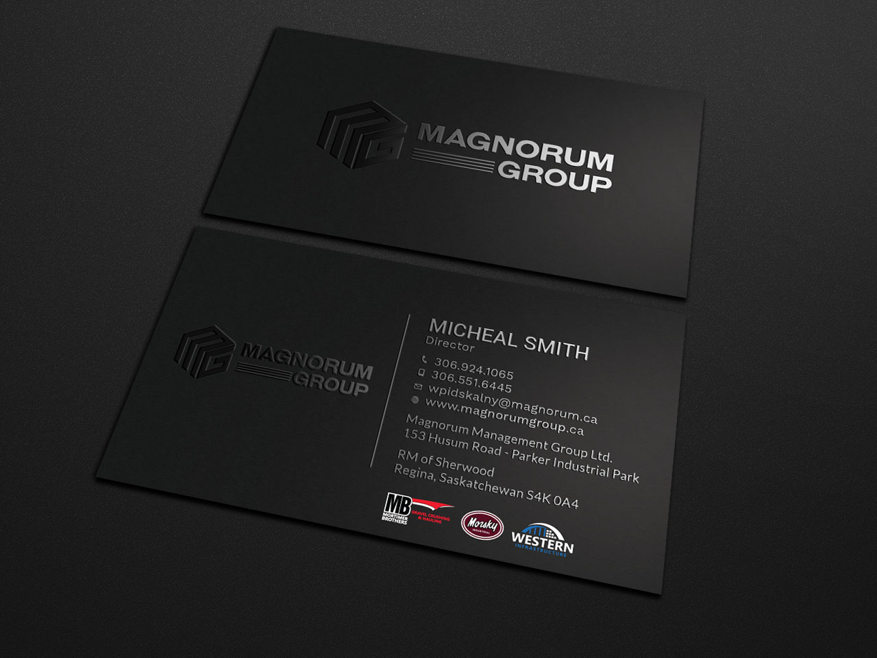 Business Card Design by Tripti Ranjan Gain for Morsky Group | Design #19715855