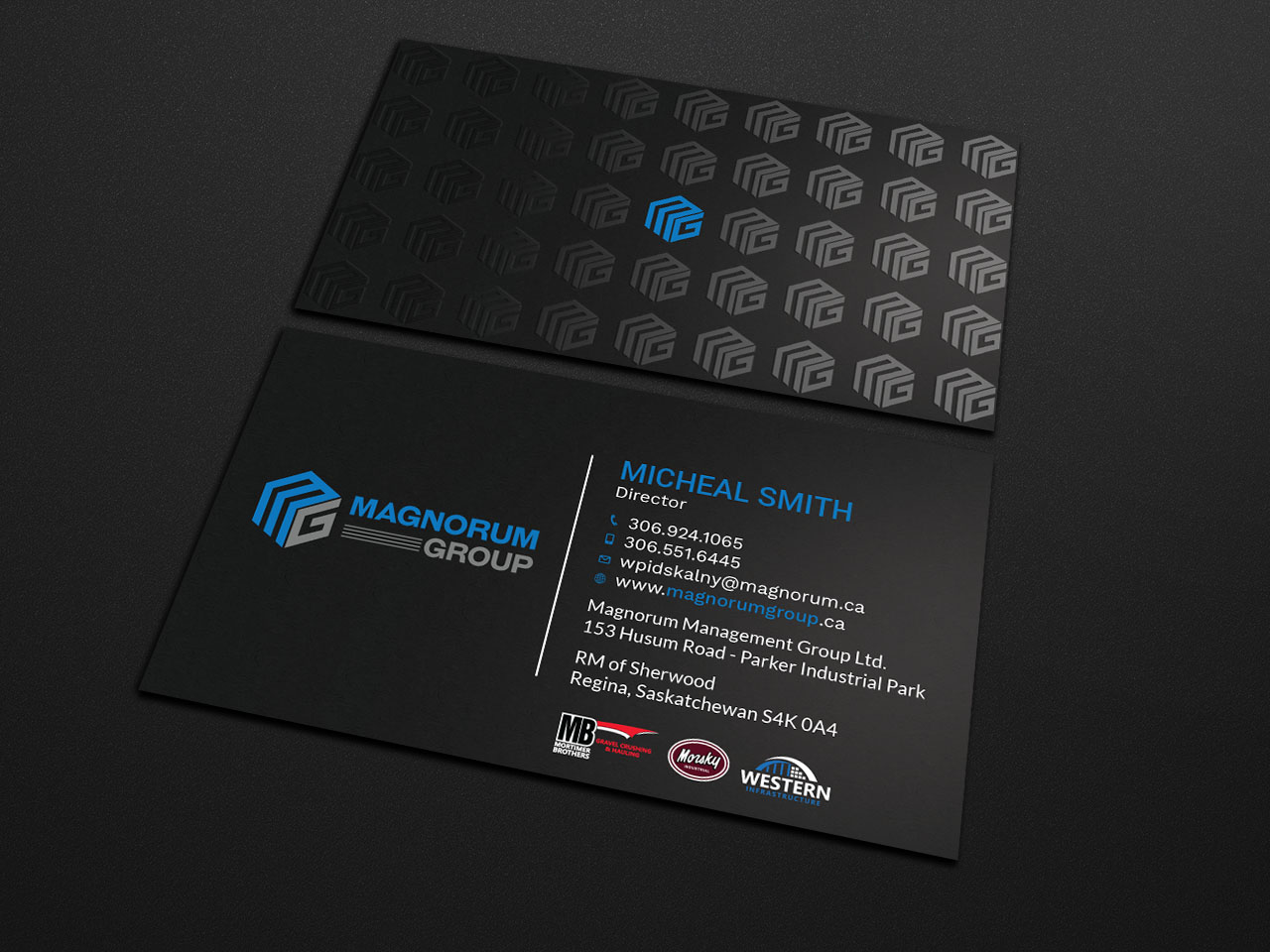 Visitenkarten-Design von Tripti Ranjan Gain für Morsky Group | Design #19715857