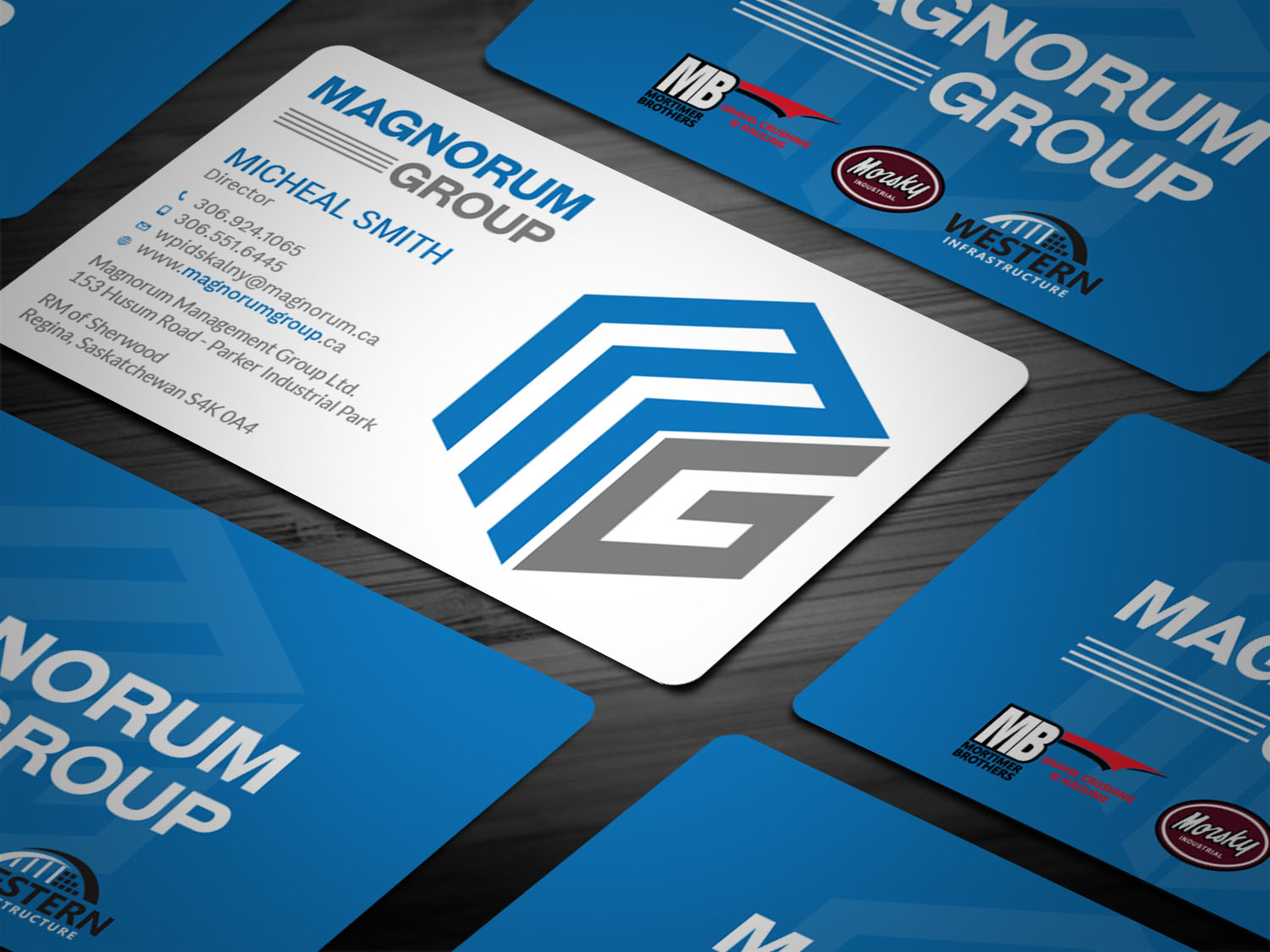 Visitenkarten-Design von Tripti Ranjan Gain für Morsky Group | Design #19715872