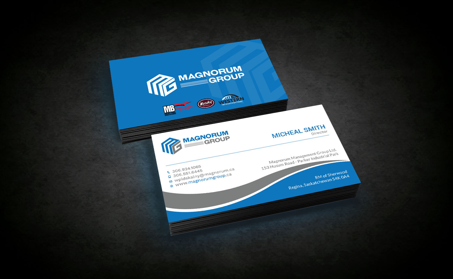 Business Card Design by Tripti Ranjan Gain for Morsky Group | Design #19715888