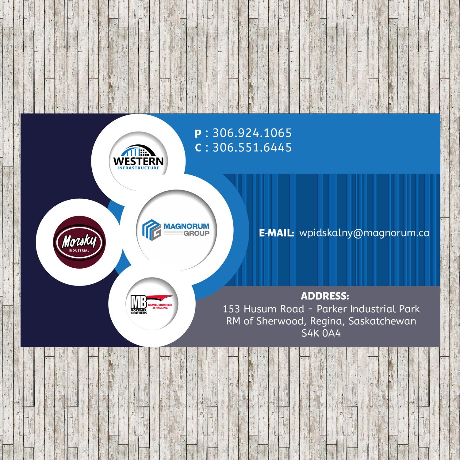 Business Card Design by Masba Habib for Morsky Group | Design #19729790