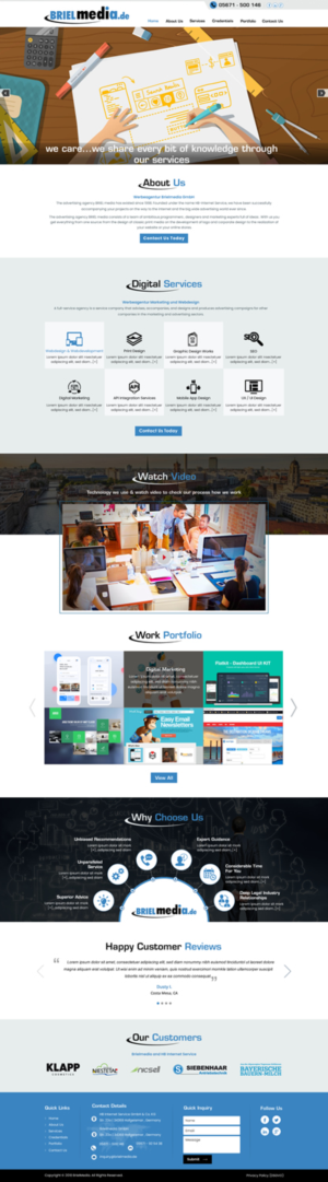 Web Design by harmi_199 for HB-Internetservice GmbH & Co. KG | Design: #19738997