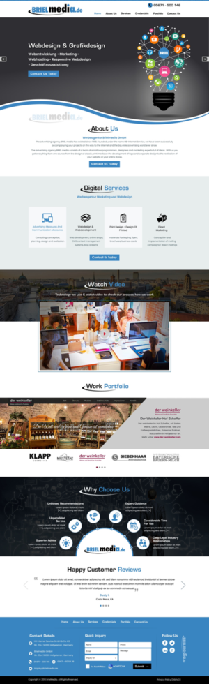 Web Design by harmi_199 for HB-Internetservice GmbH & Co. KG | Design: #19744394