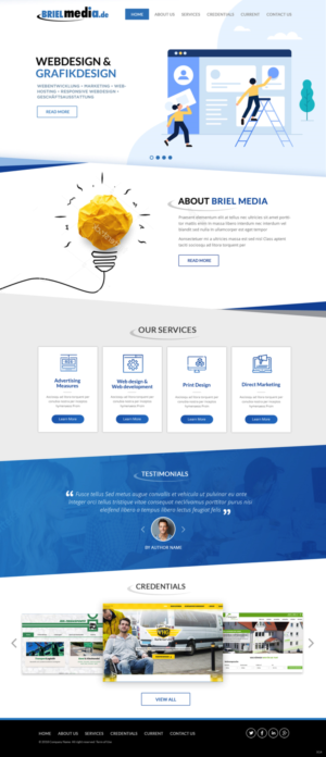 Web Design by pb for HB-Internetservice GmbH & Co. KG | Design: #19728223