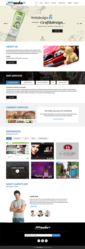 Web Design by Sujit Banerjee for HB-Internetservice GmbH & Co. KG | Design: #19763625