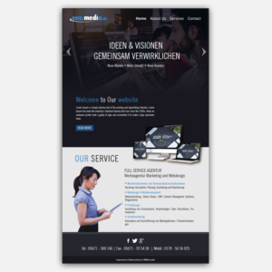 Web Design by Creative Jiniya for HB-Internetservice GmbH & Co. KG | Design: #19719912