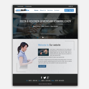 Web Design by Creative Jiniya for HB-Internetservice GmbH & Co. KG | Design: #19719914