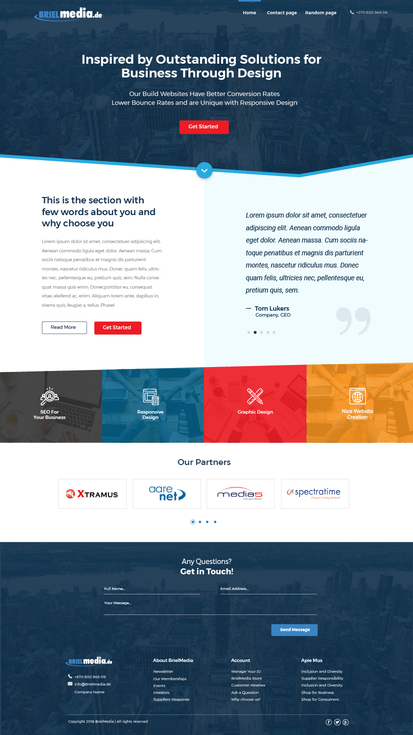 Diseño Web por TMockusBusiness para HB-Internetservice GmbH & Co. KG | Diseño #19726436