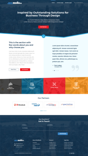 Web Design by TMockusBusiness for HB-Internetservice GmbH & Co. KG | Design #19726436