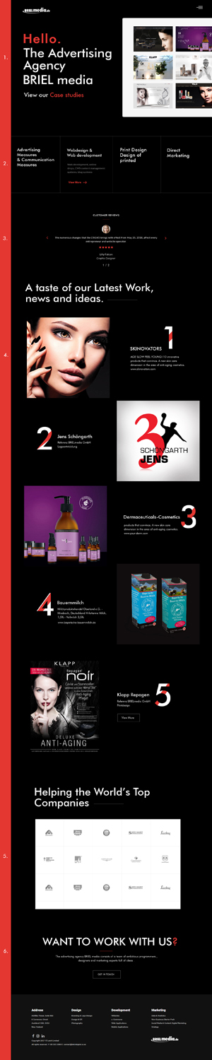 Web Design by **INCREDIBLEDESIGNERS** for HB-Internetservice GmbH & Co. KG | Design #19730585